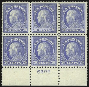 Sale 959, Lot 2880, 1913-15 Washington-Franklin Issues (Scott 424-461)
