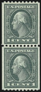 Sale 959, Lot 2891, 1913-15 Washington-Franklin Issues (Scott 424-461)