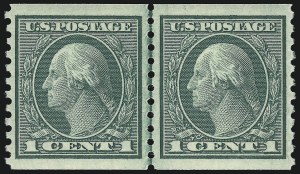 Sale 959, Lot 2895, 1913-15 Washington-Franklin Issues (Scott 424-461)