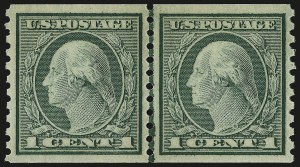 Sale 959, Lot 2896, 1913-15 Washington-Franklin Issues (Scott 424-461)