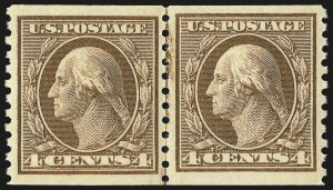 Sale 959, Lot 2902, 1913-15 Washington-Franklin Issues (Scott 424-461)