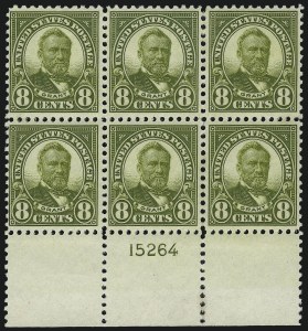 Sale 959, Lot 3003, 1922-29 Issues (Scott 551-621)