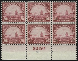 Sale 959, Lot 3007, 1922-29 Issues (Scott 551-621)