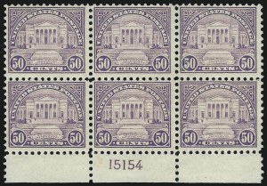 Sale 959, Lot 3009, 1922-29 Issues (Scott 551-621)