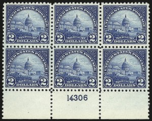 Sale 959, Lot 3013, 1922-29 Issues (Scott 551-621)