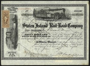 Sale 959, Lot 3299, Revenues on Documents from the Henry Tolman II Collection