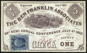 Sale 959, Lot 3306, Revenues on Documents from the Henry Tolman II Collection