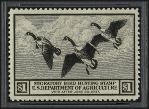 Sale 959, Lot 3374, Hunting Permit Singles