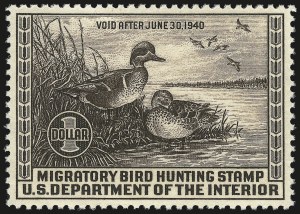 Sale 959, Lot 3379, Hunting Permit Singles