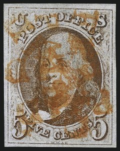 Sale 961, Lot 1, 1847 Issue