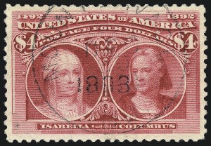 Sale 961, Lot 115, Columbian Issue
