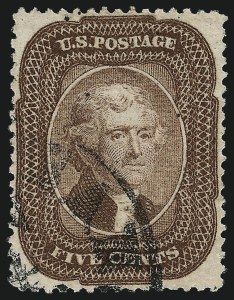 Sale 961, Lot 25, 1857-60 Issue