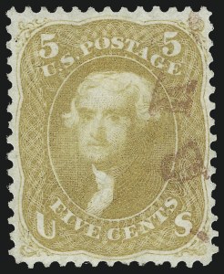 Sale Number 961, Lot Number 41, 1861-66 Issue