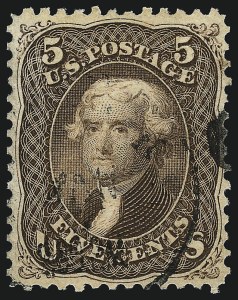 Sale Number 961, Lot Number 57, 1867-68 Grilled Issues