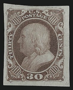 Sale 962, Lot 2005, Essays, Proofs and Specimens (1847 Issue thru 1861 Issue)