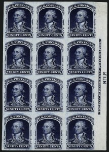 Sale 962, Lot 2023, Essays, Proofs and Specimens (1847 Issue thru 1861 Issue)