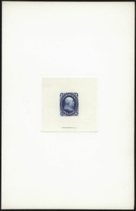 Sale 962, Lot 2054, Essays, Proofs and Specimens (1861 Issue thru 1869 Pictorials)