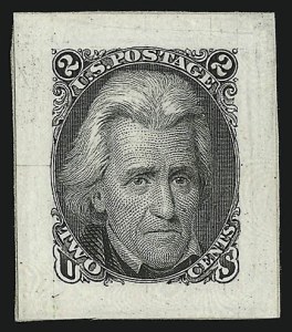 Sale 962, Lot 2060, Essays, Proofs and Specimens (1861 Issue thru 1869 Pictorials)