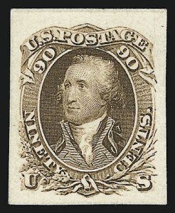 Sale 962, Lot 2069, Essays, Proofs and Specimens (1861 Issue thru 1869 Pictorials)