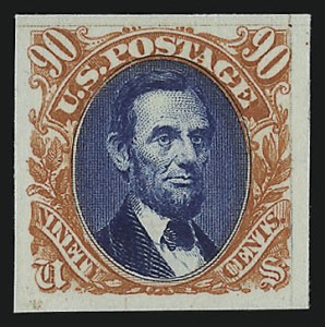 Sale 962, Lot 2076, Essays, Proofs and Specimens (1861 Issue thru 1869 Pictorials)