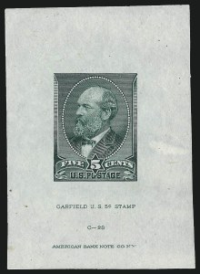 Sale 962, Lot 2101, Essays, Proofs and Specimens (1870-93 Bank Note Issues)