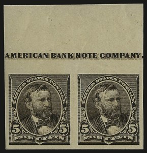 Sale 962, Lot 2120, Essays, Proofs and Specimens (1870-93 Bank Note Issues)