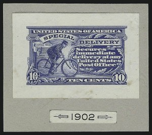 Sale 962, Lot 2146, Essays, Proofs and Specimens (Back-of-Book, group lots)