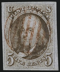 Sale 962, Lot 2180, 1847 Issue (Scott 1-4)