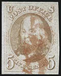 Sale 962, Lot 2188, 1847 Issue (Scott 1-4)