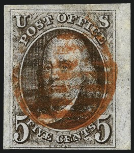 Sale 962, Lot 2191, 1847 Issue (Scott 1-4)
