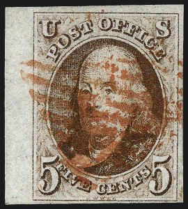 Sale 962, Lot 2194, 1847 Issue (Scott 1-4)