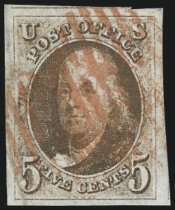 Sale 962, Lot 2205, 1847 Issue (Scott 1-4)