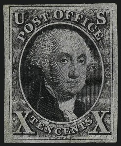 Sale 962, Lot 2217, 1847 Issue (Scott 1-4)