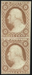 Sale 962, Lot 2232, 1851-56 Issue (Scott 5-17)