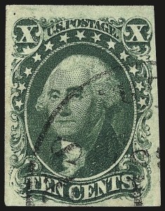 Sale 962, Lot 2255, 1851-56 Issue (Scott 5-17)