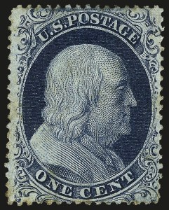 Sale 962, Lot 2262, 1857-60 Issue (Scott 18-39)