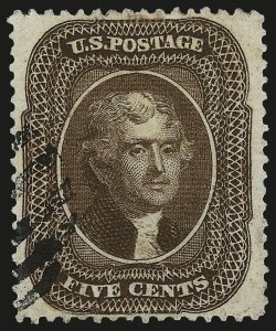 Sale 962, Lot 2281, 1857-60 Issue (Scott 18-39)
