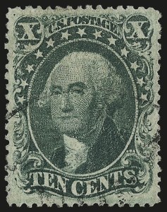 Sale 962, Lot 2285, 1857-60 Issue (Scott 18-39)