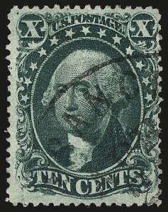 Sale 962, Lot 2288, 1857-60 Issue (Scott 18-39)