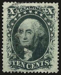 Sale 962, Lot 2289, 1857-60 Issue (Scott 18-39)
