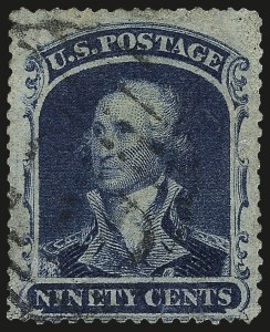 Sale 962, Lot 2298, 1857-60 Issue (Scott 18-39)