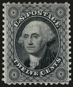 Sale 962, Lot 2307, 1875 Reprint of 1857-60 Issue (Scott 40-47)