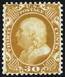 Sale 962, Lot 2313, 1875 Reprint of 1857-60 Issue (Scott 40-47)
