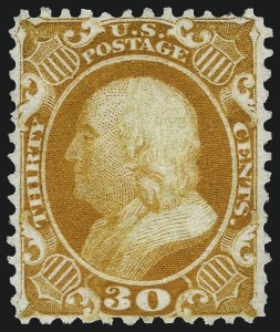 Sale 962, Lot 2314, 1875 Reprint of 1857-60 Issue (Scott 40-47)