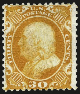 Sale 962, Lot 2315, 1875 Reprint of 1857-60 Issue (Scott 40-47)