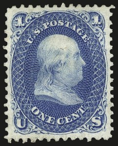 Sale 962, Lot 2319, 1861-66 Issue (Scott 62B-78)