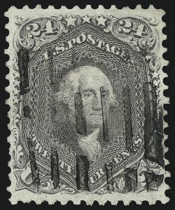 Sale 962, Lot 2330, 1861-66 Issue (Scott 62B-78)