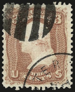 Sale 962, Lot 2342, 1867-68 Grilled Issues (Scott 79-101)