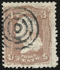 Sale 962, Lot 2343, 1867-68 Grilled Issues (Scott 79-101)