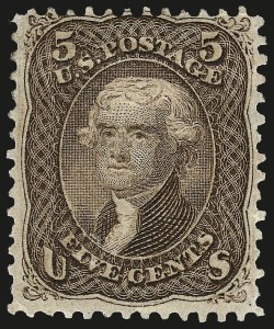 Sale 962, Lot 2357, 1867-68 Grilled Issues (Scott 79-101)